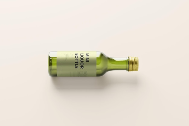 Mini botella de licor