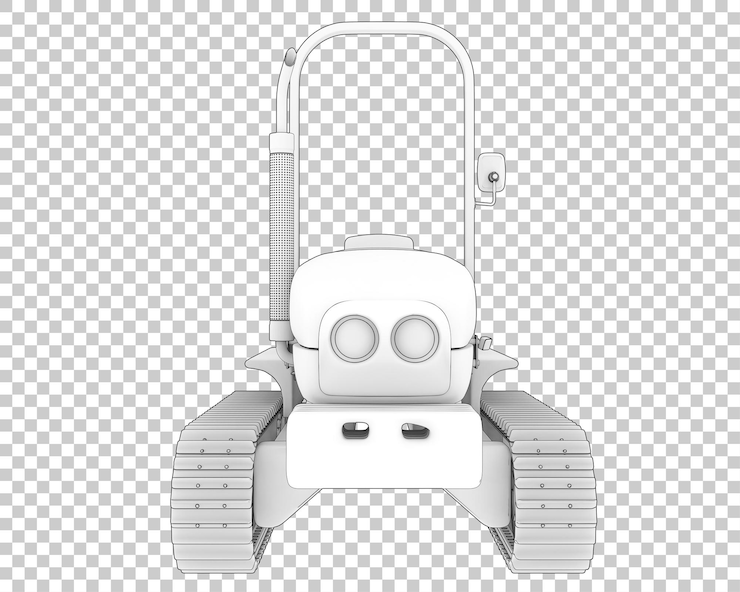 PSD mini chenille sur fond transparent illustration de rendu 3d
