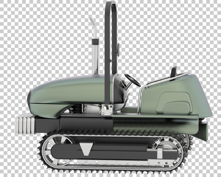 PSD mini chenille sur fond transparent illustration de rendu 3d