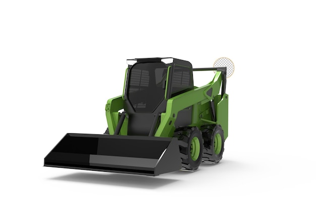 mini escavatore trattore verde JCB veicolo per attrezzature pesanti