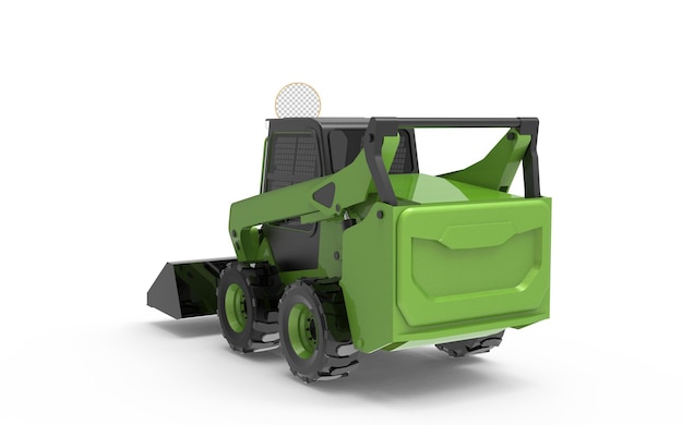 mini escavatore trattore verde JCB veicolo per attrezzature pesanti