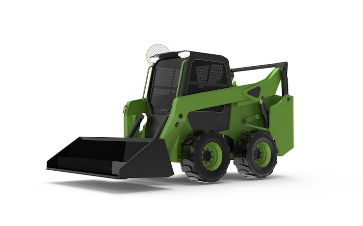 PSD mini-grüner jcb-traktorbagger-schwerlastfahrzeug
