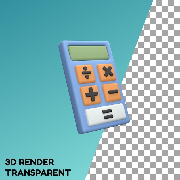 Mini illustrazione del calcolatore 3D