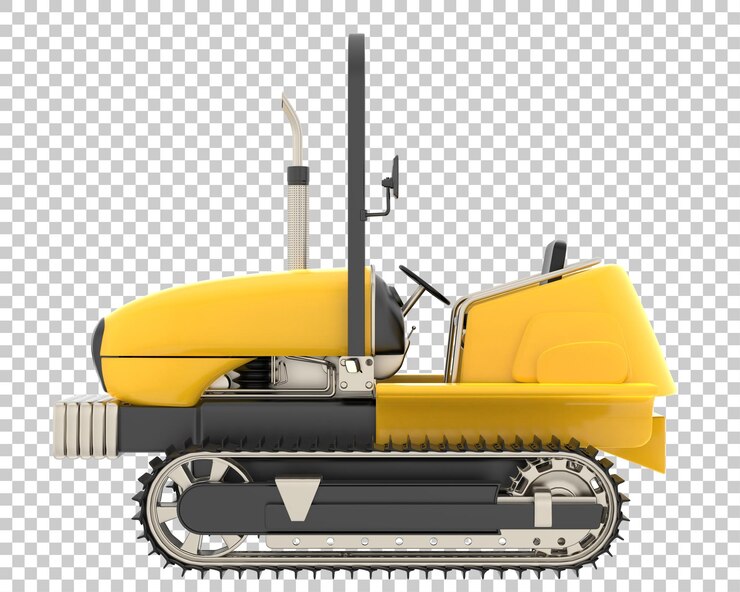 PSD mini rastreador en la ilustración de renderizado 3d de fondo transparente