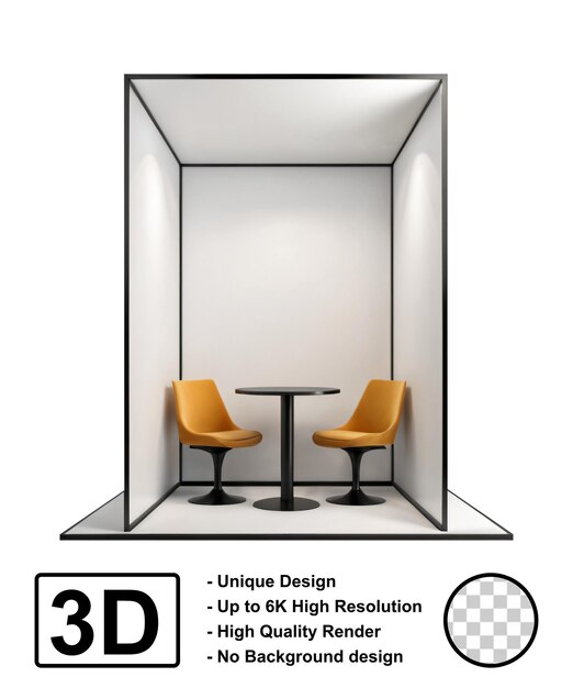 Mini Store Home Mockup Design Product Showcase Exhibition Commercial Sale Shop