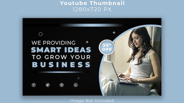 Miniatura di marketing digitale su YouTube