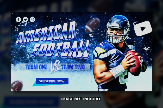 Miniatura do Youtube de Futebol Americano