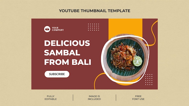 Miniatura do Youtube de Negócios de Restaurantes