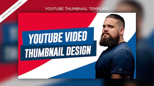 Miniatura de video de youtube y banner web nuevo diseño 2022 psd premium