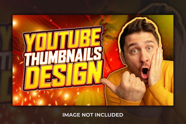 PSD miniatura de vídeo de youtube o diseño de plantilla de banner web
