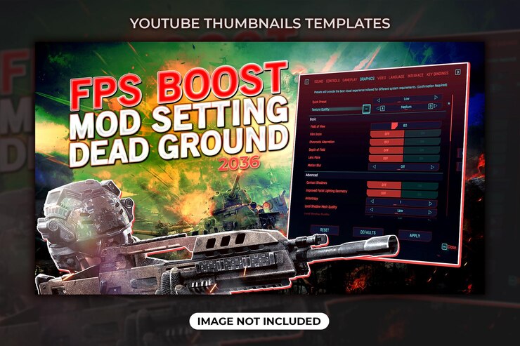PSD miniatura de vídeo de youtube o diseño de plantilla de banner web