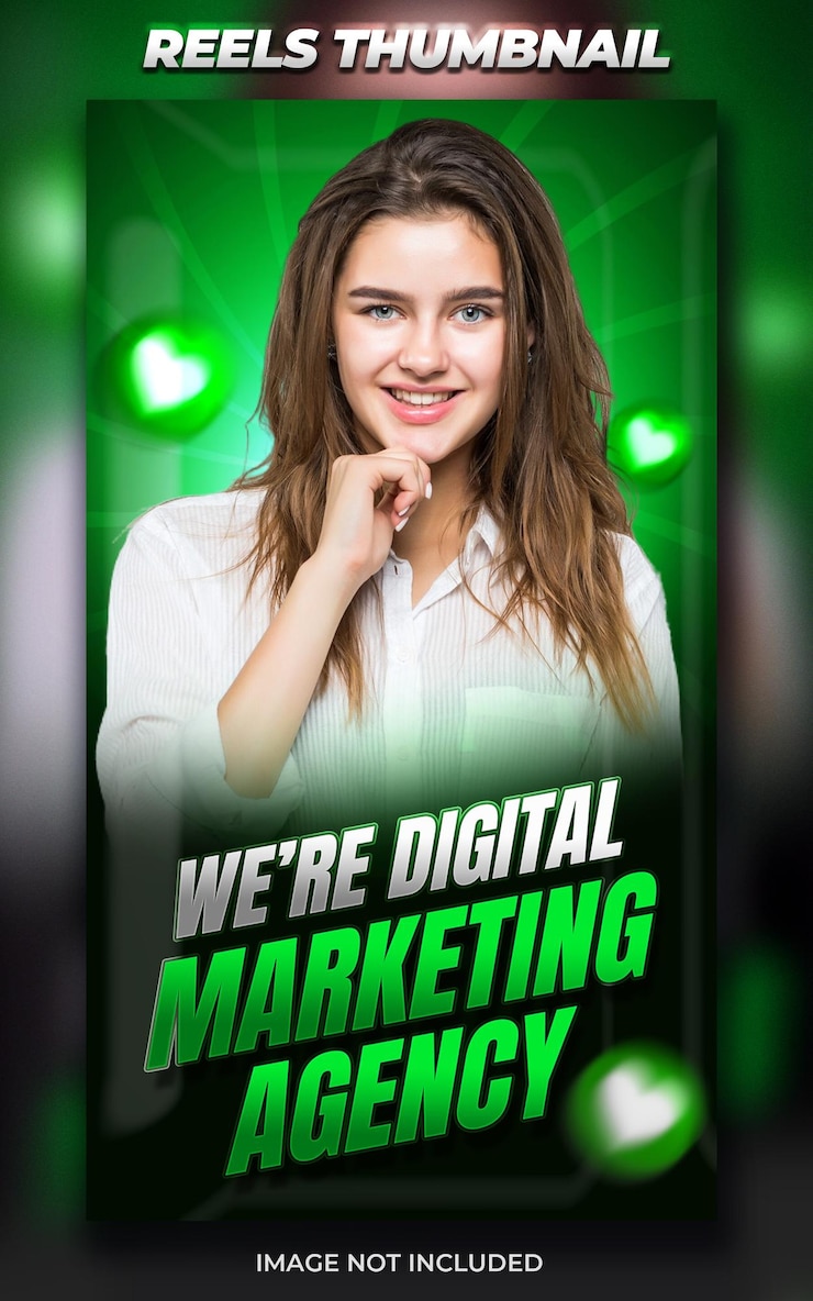 PSD miniature d'instagram pour le marketing numérique