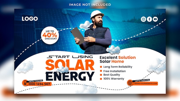 miniature vidéo youtube pour l'énergie solaire