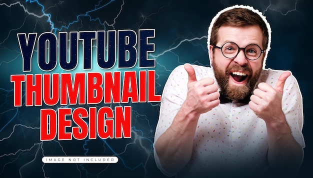 Une miniature de YouTube avec un dessin de thumbnail YouTube attrayant