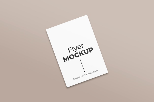 Minimales Flyer-Mockup