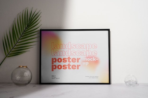 PSD minimales poster-mock-up-design