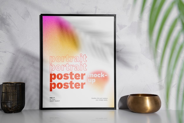 Minimales poster-mock-up-design
