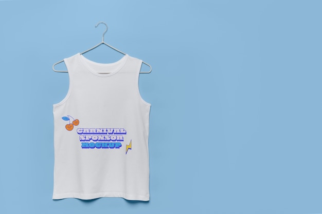 PSD minimales t-shirt-mockup-design