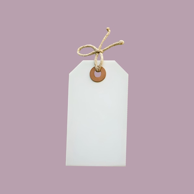 Minimalistische Geschenkmarkierungen Sammlung Pastell- und Weißdesign