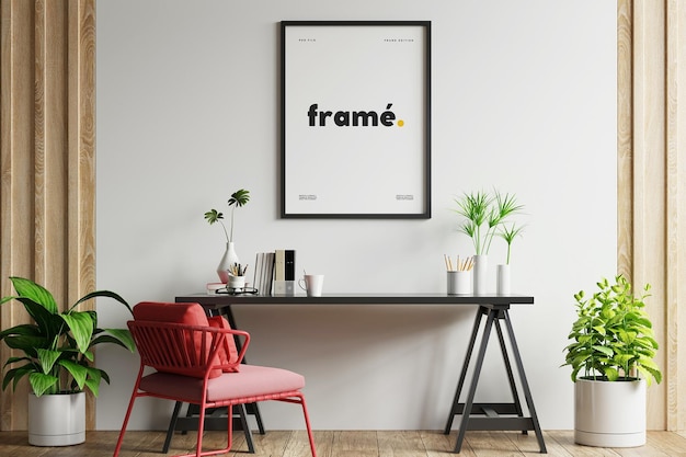 Minimalistisches Rahmen-Mockup