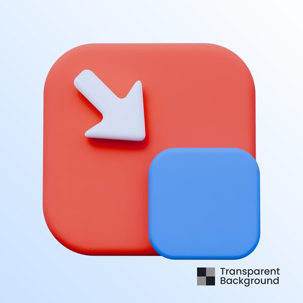 Minimizar icono de vídeo 3D