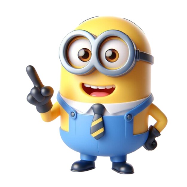 PSD el minion 3d psd