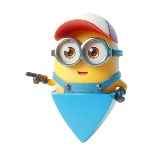 PSD el minion 3d psd