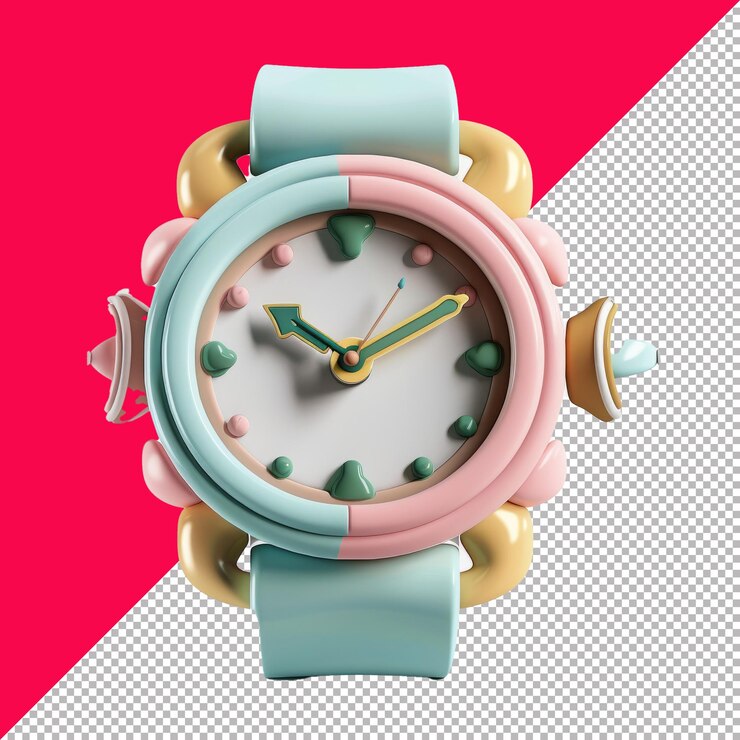 PSD mira el dibujos animados 3d aislados render trasfondo transparente png psd
