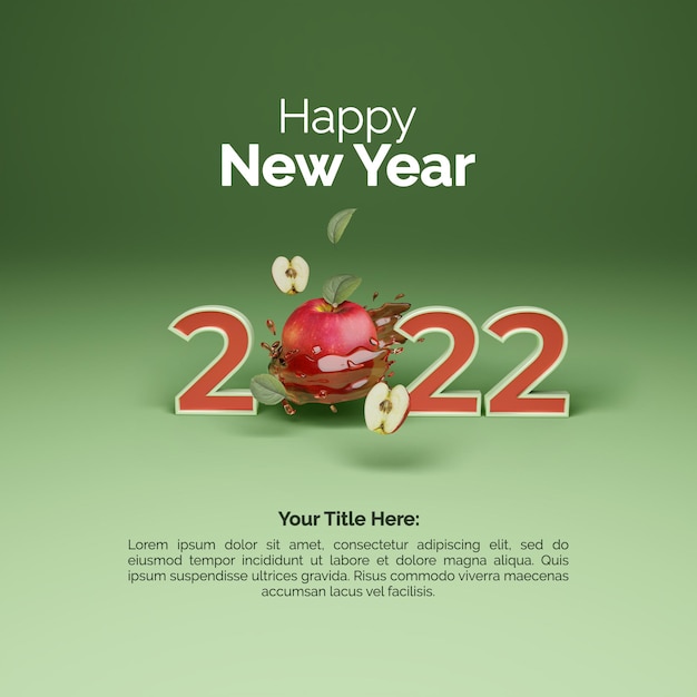 Mis mejores deseos para el Año Nuevo 2022 con Apple