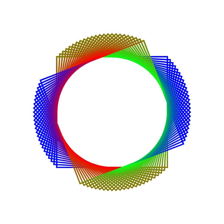 PSD miscelazione di colori coreldraw