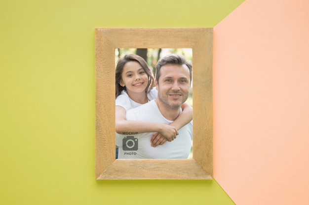 Mise à plat du cadre pour les photographies