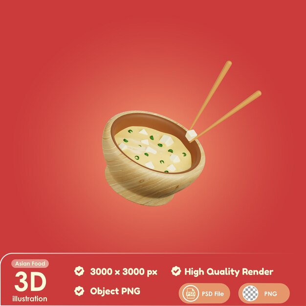 Miso 3d