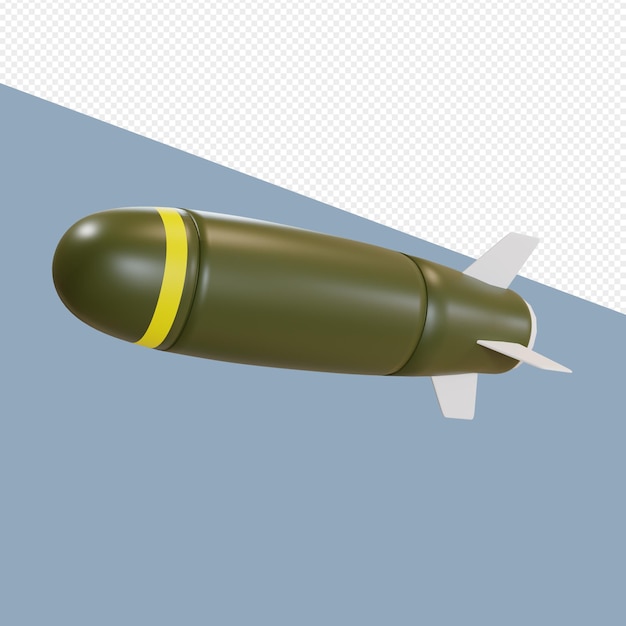 Missile Vert 3d