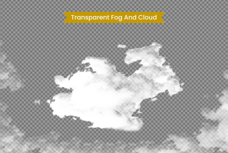PSD misteriosa névoa e nuvens de fumaça