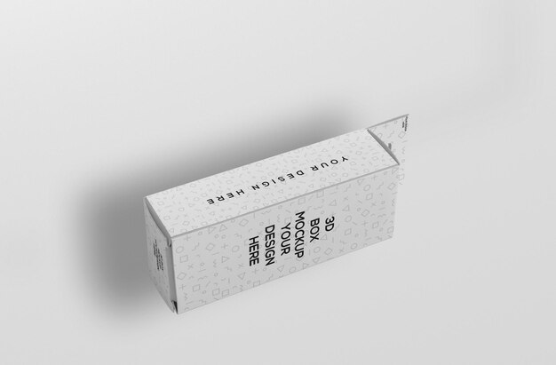 mittelgroßes rechteckiges Box-Modell mit Aufhänger