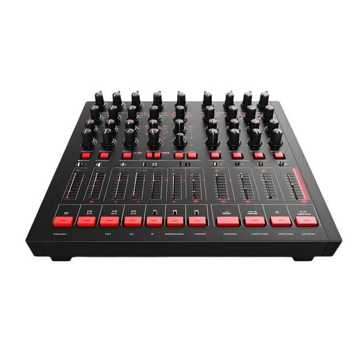 PSD mixer audio in studio