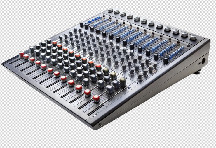 PSD mixer audio png