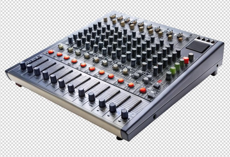 PSD mixer audio png
