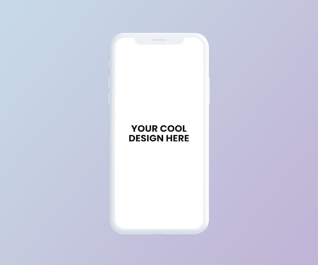 Mobiler Mockup, mobiler Rahmen