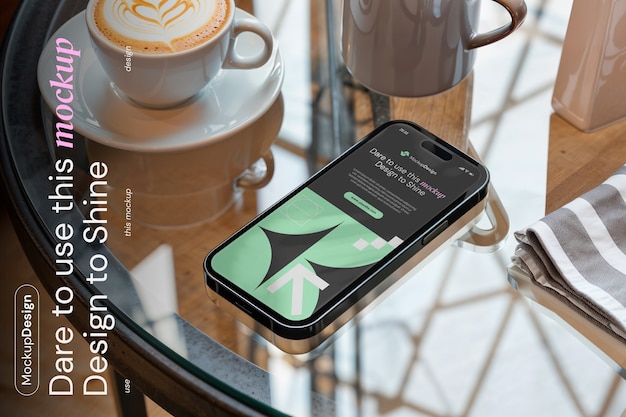Mobiles Modell im Innenraum