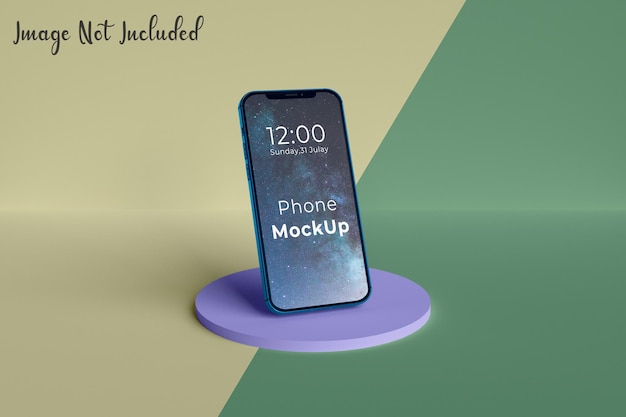 Mock do telefone até o pódio