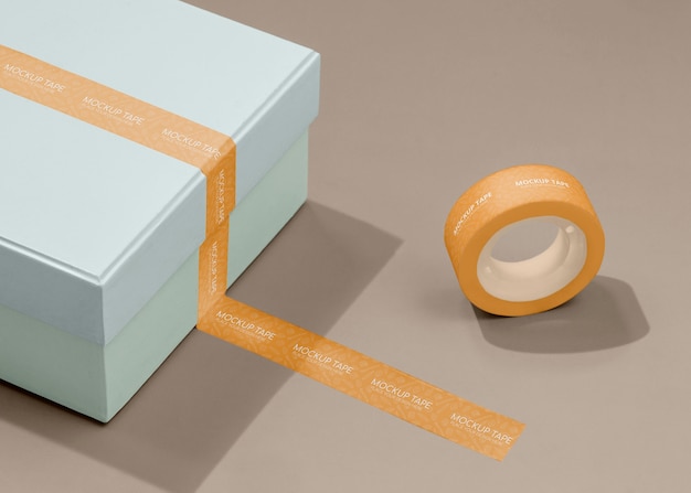 Mock-up adesivo decorativo in carta washi