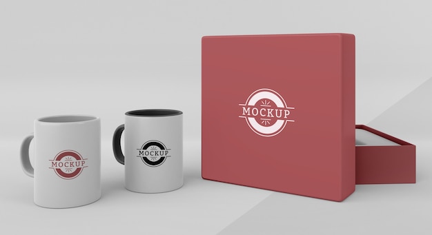 Mock-up Becherbox Sortiment box