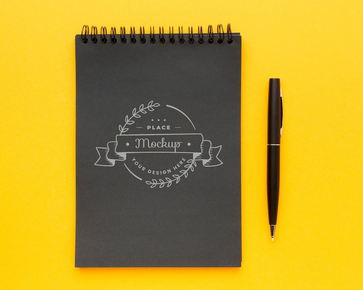 PSD mock-up del concetto di scrivania