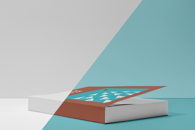 Mock-up del libro vista frontale