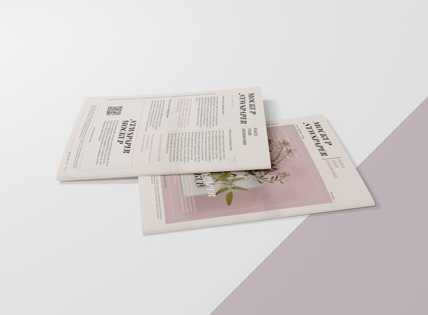 Mock-up der Medienzeitung