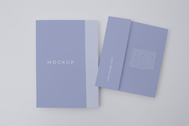 Mock-up-Design für Geschäftsbroschüre