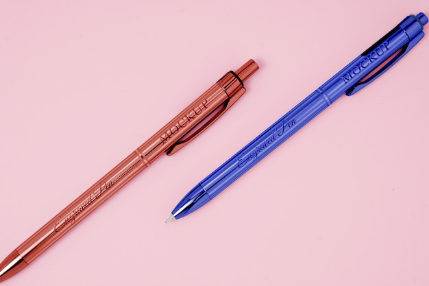 PSD mock-up-design für kugelschreiber