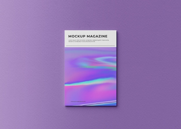 Mock-up di cancelleria per elementi editoriali olografici