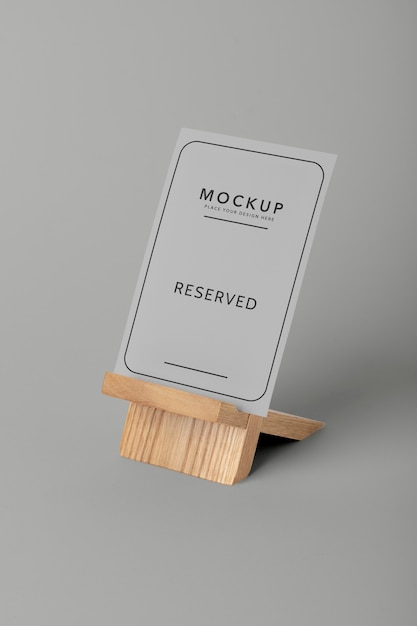 Mock-up di cancelleria per esposizione da tavolo